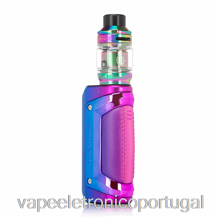Vape Eletrônico Geek Vape S100 Aegis Solo 2 Kit Arco-íris Roxo